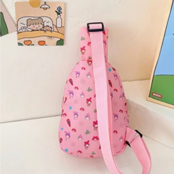 Adorable Kawaii Sanrio Children's Chest Bag - Tiny Backpack - Picture 10 of 15